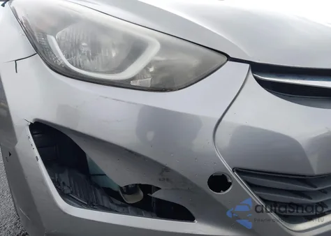 2014 Hyundai Elantra Se from USA, damaged, VIN KMHDH4AE8EU030841